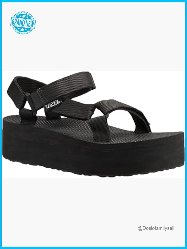 Platform Sandals Lightweight Hook & Loop Closure Casual Outdoor Comfort